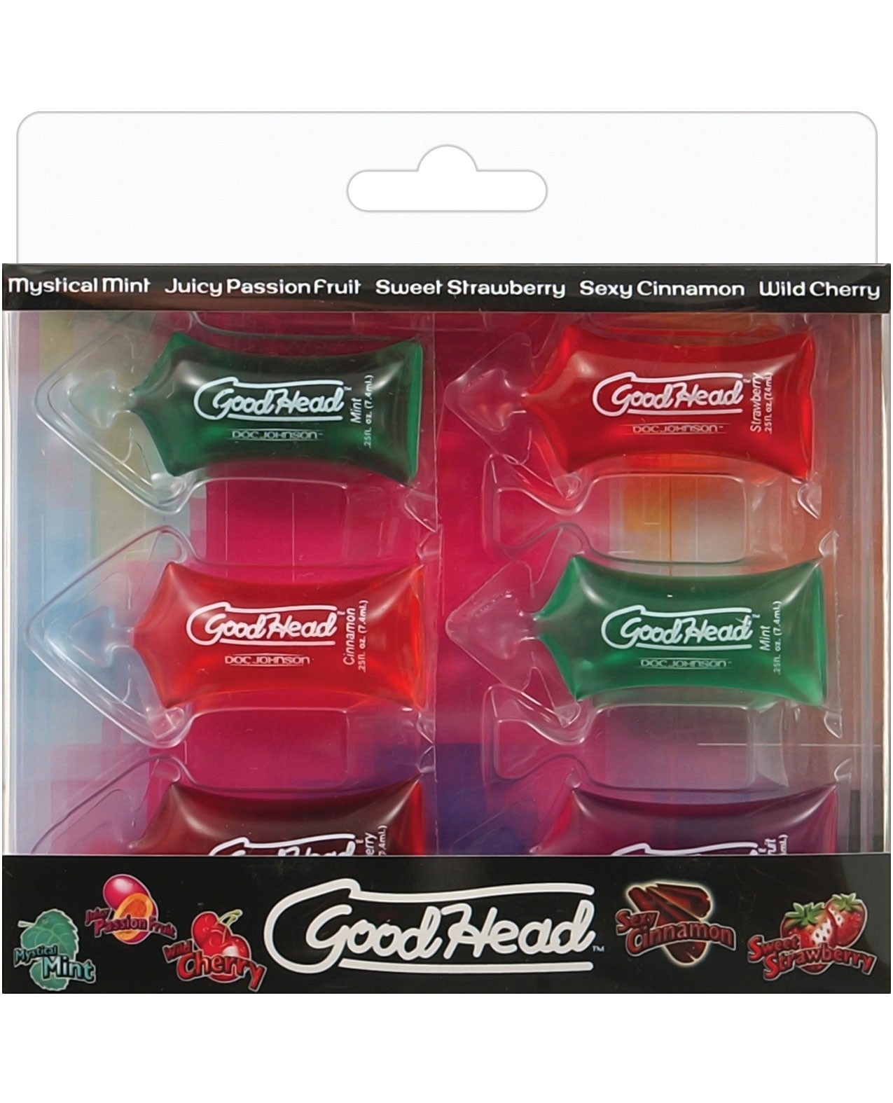 Good Head - .25 oz. Pillow Asst. Flavors Pack of 6