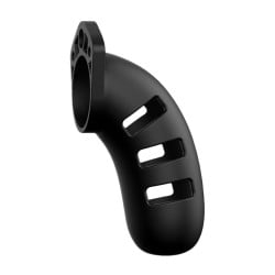 Shots Man Cage Chastity 4.5" Cock Cage Model 21 - Black
