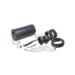 Master Series Kinky Clutch Black Bondage Set w/Carrying Case