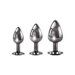 Evolved Black Gem Anal Plug set