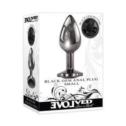 Evolved Black Gem Anal Plug - Small