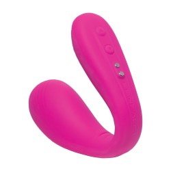 Lovense Quake Adjustable Dual Stimulator - Pink
