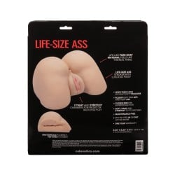 Stroke It Life Size Ass - Ivory