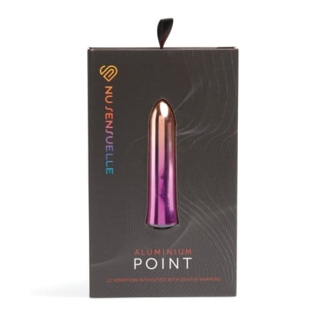 Nu Sensuelle Aluminium Point Rechargeable Bullet - Multicolor