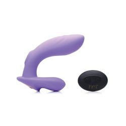 Inmi 10x G-Tap Tapping Silicone G Spot Vibrator - Purple