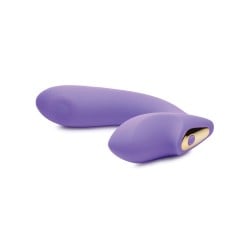 Inmi 10x G-Tap Tapping Silicone G Spot Vibrator - Purple
