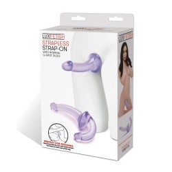Lux Fetish Strapless Strap On - Purple