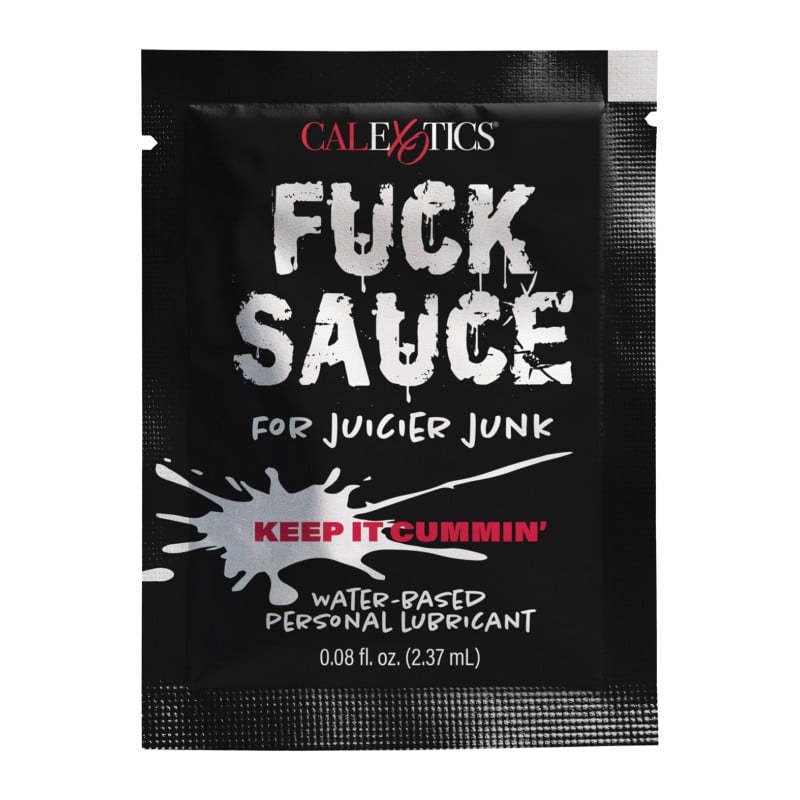 Fuck Sauce Water Based Personal Lubricant Sachet - .08 oz Fuck Sauce Water Based Personal Lubricant Sachet - .08 oz