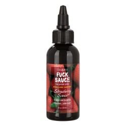 Fuck Sauce Flavored Water Based Personal Lubricant - 2 oz Strawberry