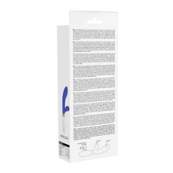 Shots Luminous Achilles Silicone 10 Speed Rabbit Vibrator - Royal Blue