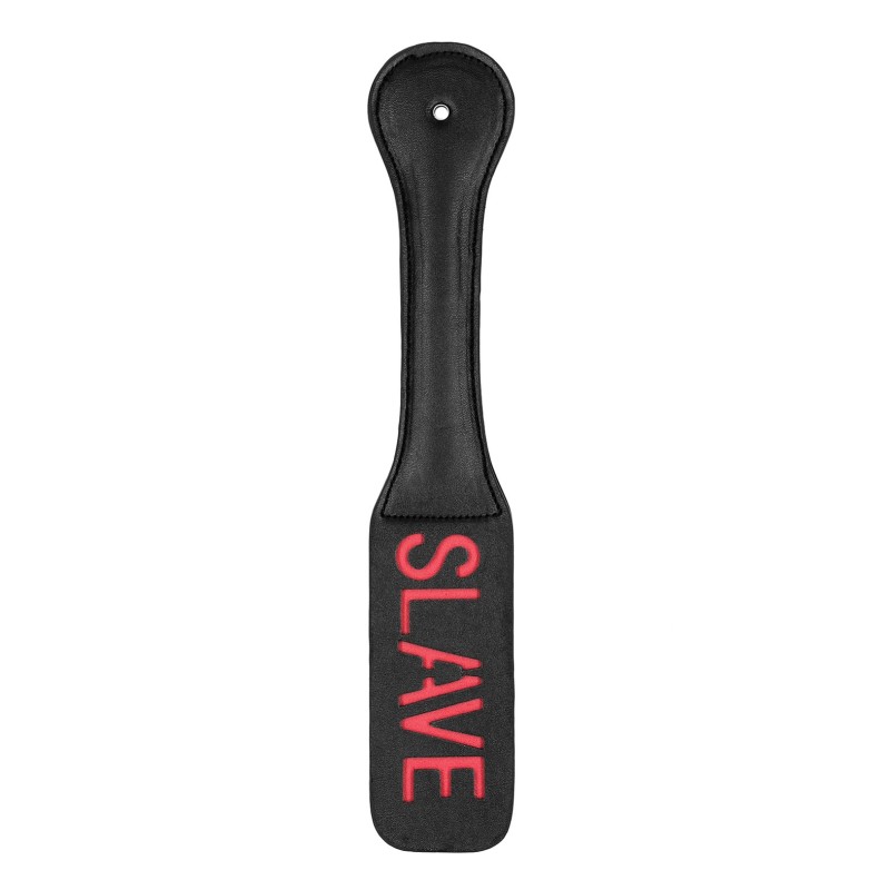 Shots Ouch Slave Paddle - Black Shots Ouch Slave Paddle - Black