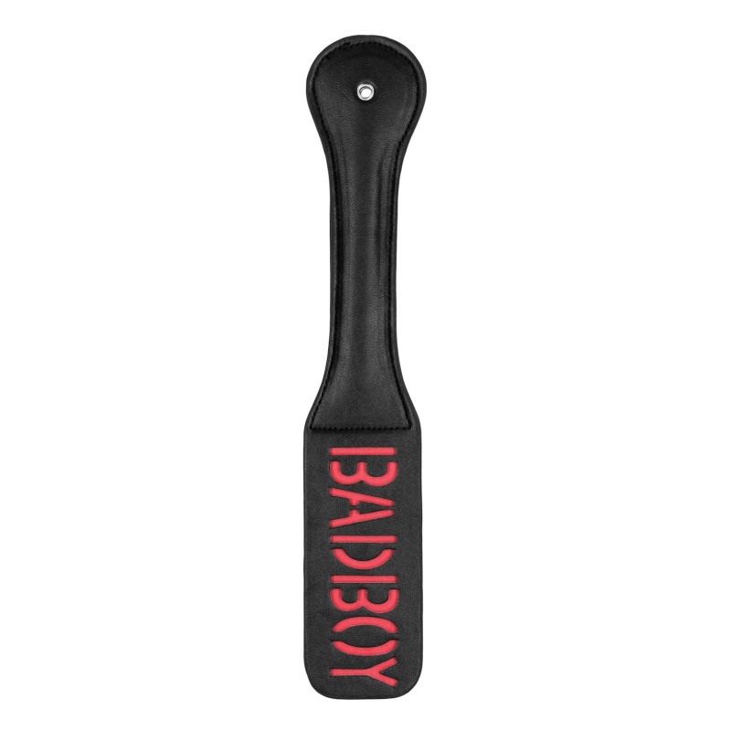 Shots Ouch Bad Boy Paddle - Black Shots Ouch Bad Boy Paddle - Black