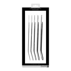 Shots Ouch Urethral Sounding Metal Dilator Set