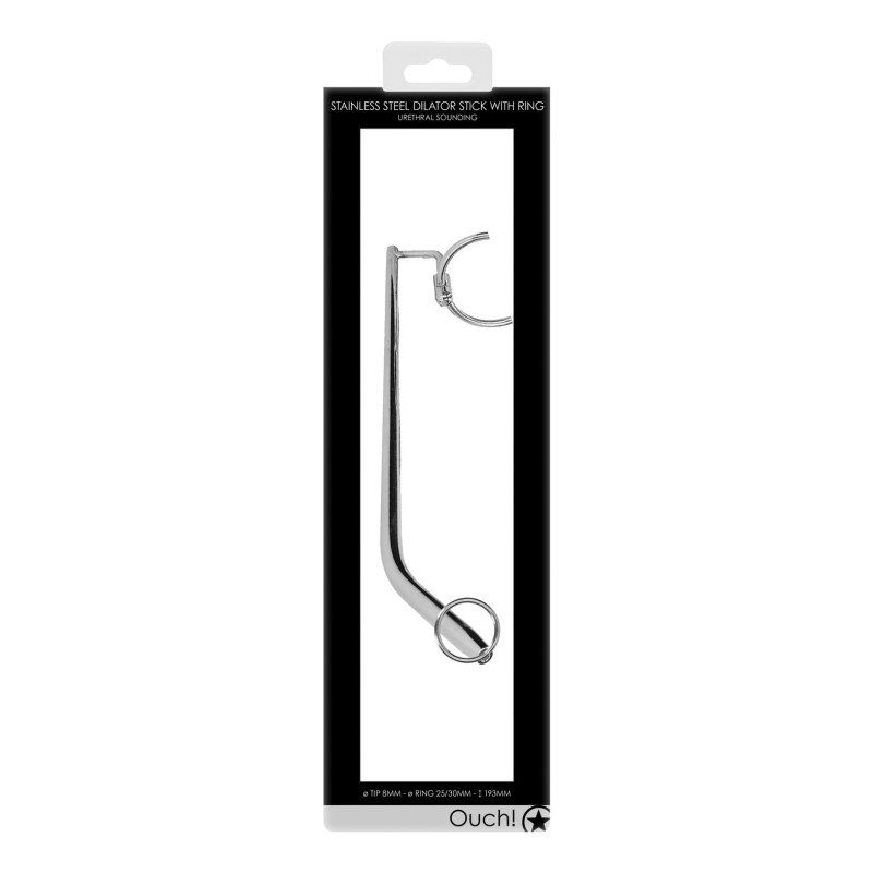 Shots Ouch Urethral Sounding Dilator Stick Shots Ouch Urethral Sounding Dilator Stick