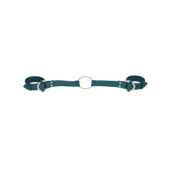 Shots Ouch Halo Handcuff w/Connector - Green
