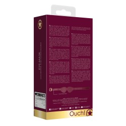 Shots Ouch Halo Eyemask - Burgundy