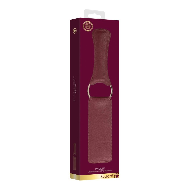 Shots Ouch Halo Paddle - Burgundy