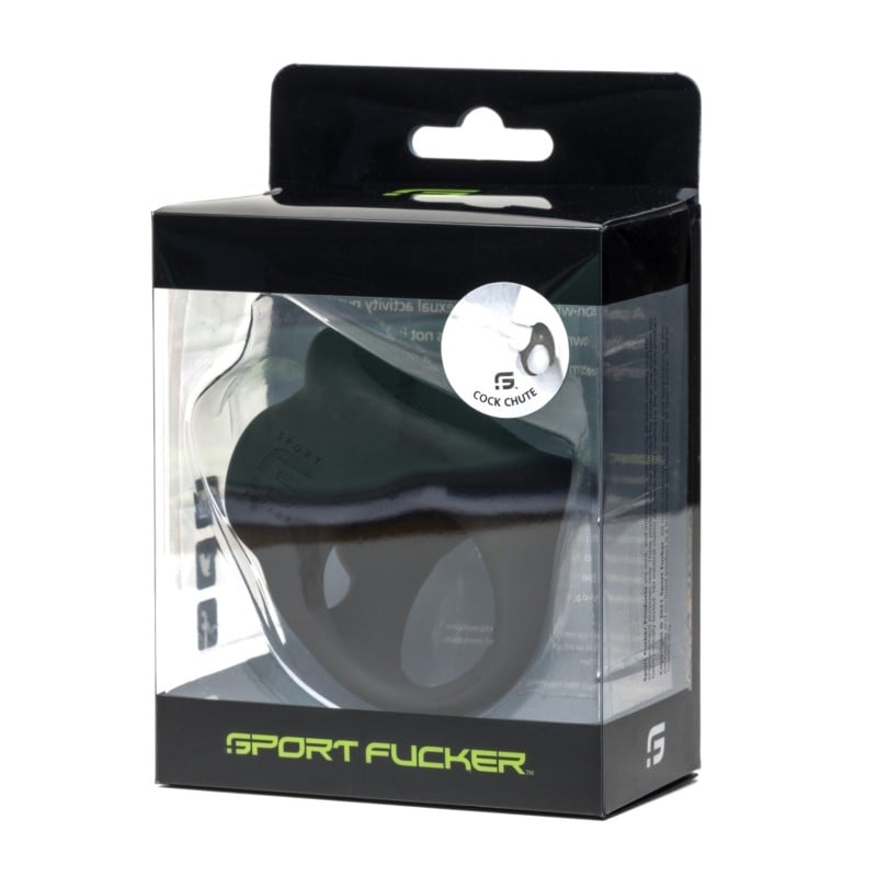 Sport Fucker Cock Chute - Black Sport Fucker Cock Chute - Black