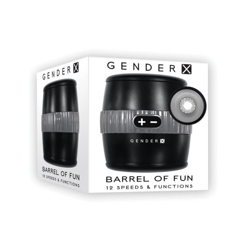 Gender X Barrel of Fun - White/Clear Gender X Barrel of Fun - White/Clear
