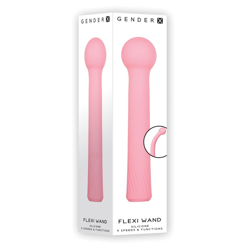 Gender X Flexi Wand - Pink Gender X Flexi Wand - Pink