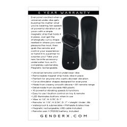Gender X Our Undie Vibe - Black