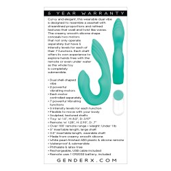 Gender X Strapless Seashell - Teal