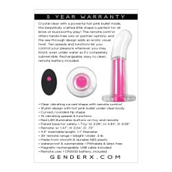 Gender X Pink Paradise - Clear/Pink