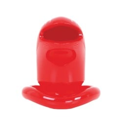 MALESATION Chastity Cage - Red