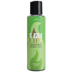 Sizzle Lips Warming Gel - 4.2 oz Bottle Caramel Apple