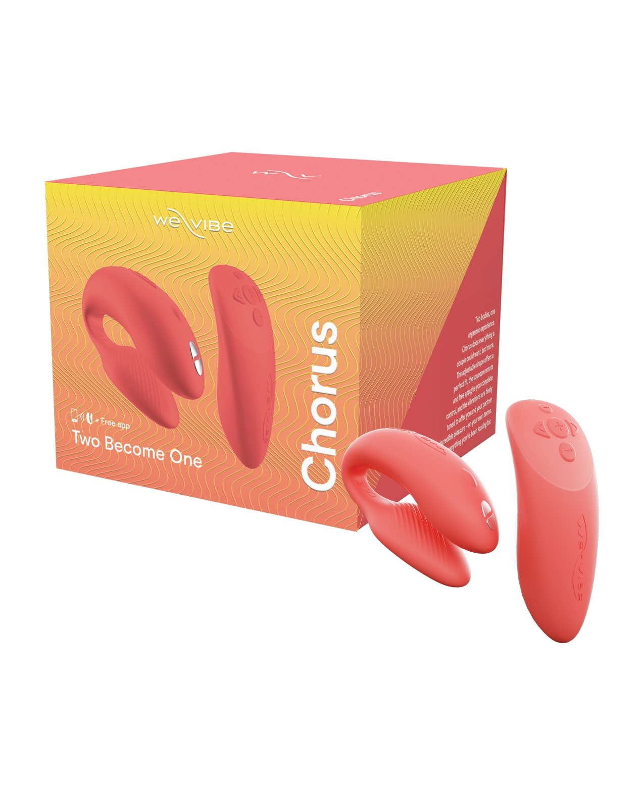 Chorus by We-Vibe in Crave Coral