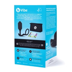 b-Vibe Vibrating Snug & Tug XL - Black