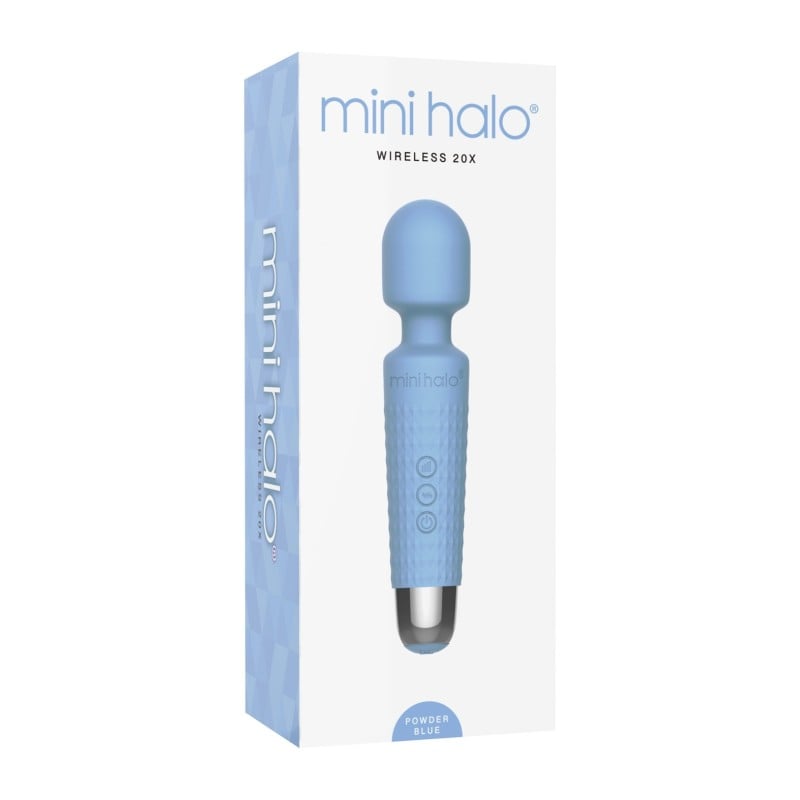 Mini Halo Wireless 20x Wand - Powder Blue Mini Halo Wireless 20x Wand - Powder Blue