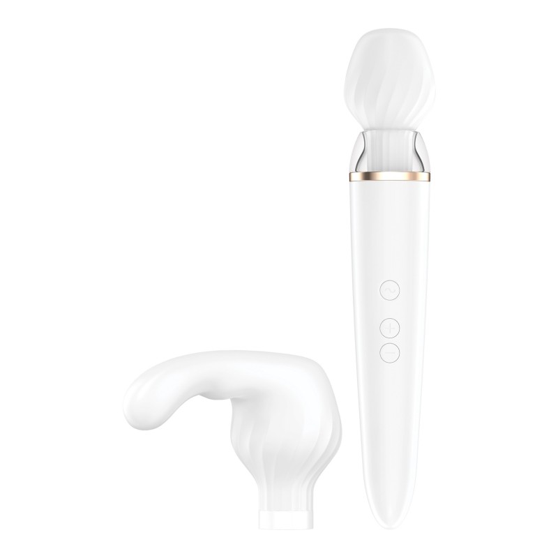 Satisfyer Double Wand-er - White Satisfyer Double Wand-er - White