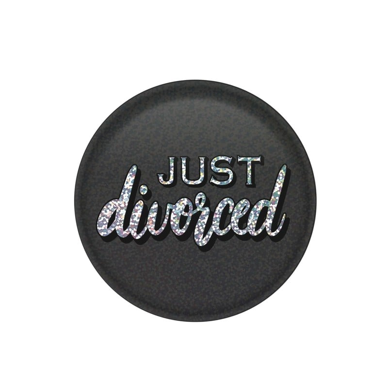 Just Divorced Button Just Divorced Button