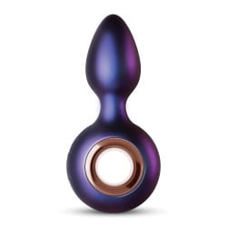Hueman Deep Space Vibrating Anal Plug - Purple