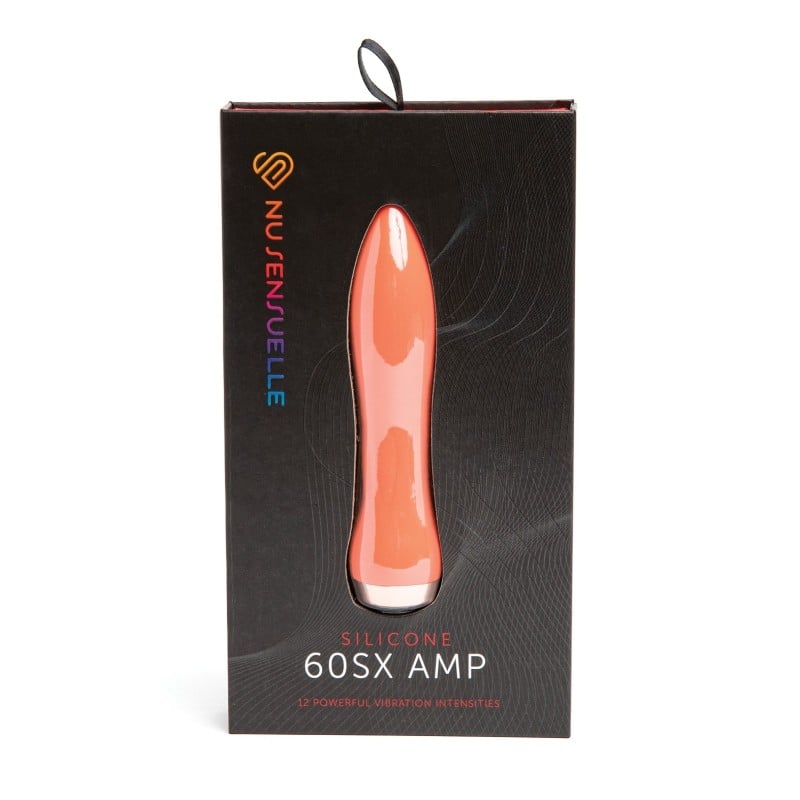 Nu Sensuelle 60SX AMP Silicone Bullet - Coral Nu Sensuelle 60SX AMP Silicone Bullet - Coral