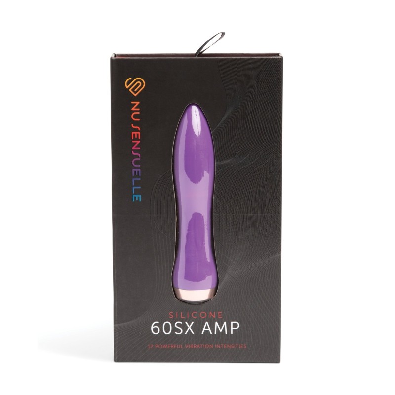 Nu Sensuelle 60SX AMP Silicone Bullet - Purple Nu Sensuelle 60SX AMP Silicone Bullet - Purple