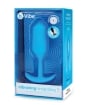 b-Vibe Vibrating Snug Plug - Blue Large