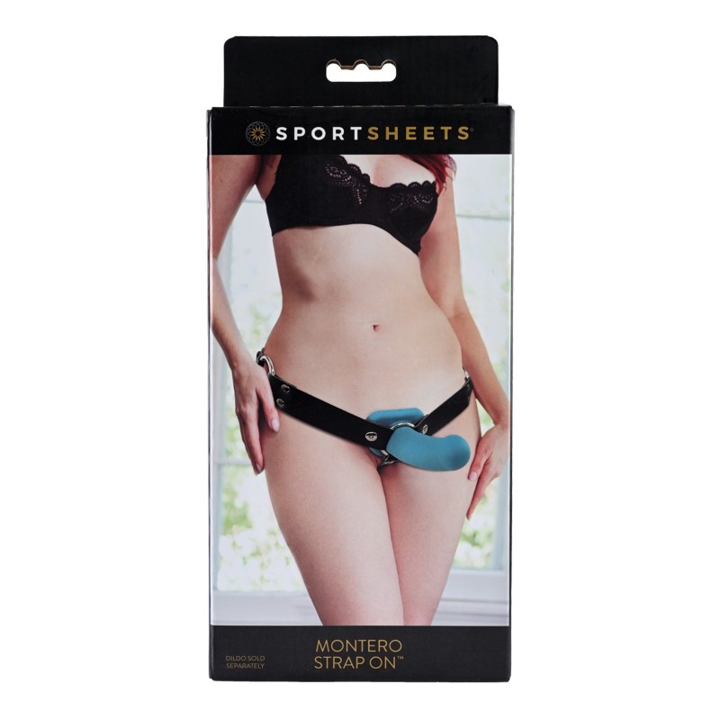 Sportsheets Montero Strap On - Black Sportsheets Montero Strap On - Black