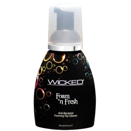 Wicked Sensual Care Collection Anti Bacterial Foaming Toy Cleaner - 8 oz Foam N Fresh