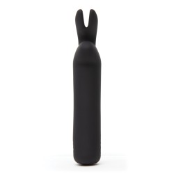 Happy Rabbit Rechargeable Bullet - Black
