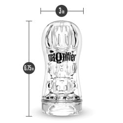 Blush M for Men Soft and Wet Magnifier Stroker - Clear