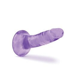 Blush B Yours Plus 5.5" Hard n' Happy Dildo - Purple