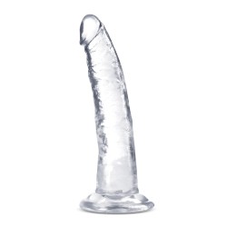 Blush B Yours Plus 7.5" Lust n' Thrust Dildo - Clear