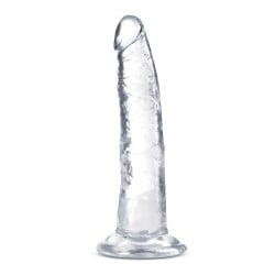 Blush B Yours Plus 7.5" Lust n' Thrust Dildo - Clear