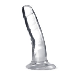 Blush B Yours Plus 5.5" Hard n' Happy Dildo - Clear