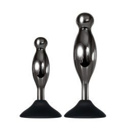 Evolved Joy Sticks 2 pc Plug Set - Black/Chrome