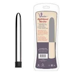 Voodoo 9" Multi Speed Vibrator - Silver