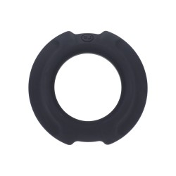 OptiMale FlexiSteel Cock Ring - 35mm Black