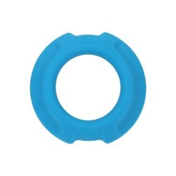OptiMale FlexiSteel Cock Ring - 35mm Blue